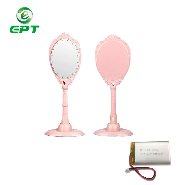 3.7V 104060 3000mAh 電子化妝鏡聚合物鋰電池 3.7V 104060 3000mAh 電子化妝鏡聚合物鋰電池