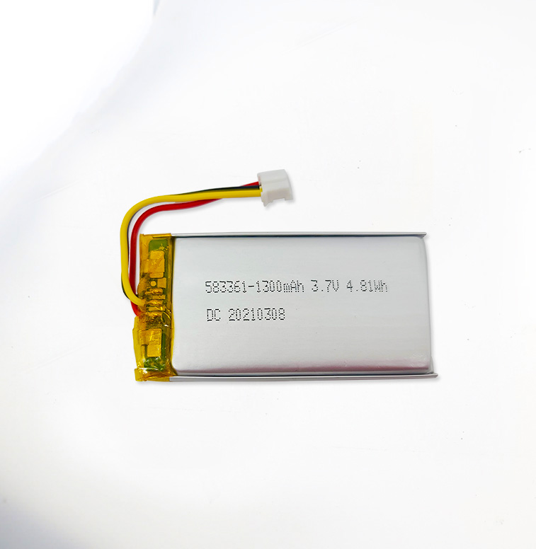 3.7V 583361 1300mAh 摩托夾克安全氣囊聚合物鋰電池 3.7V 583361 1300mAh 摩托夾克安全氣囊聚合物鋰電池