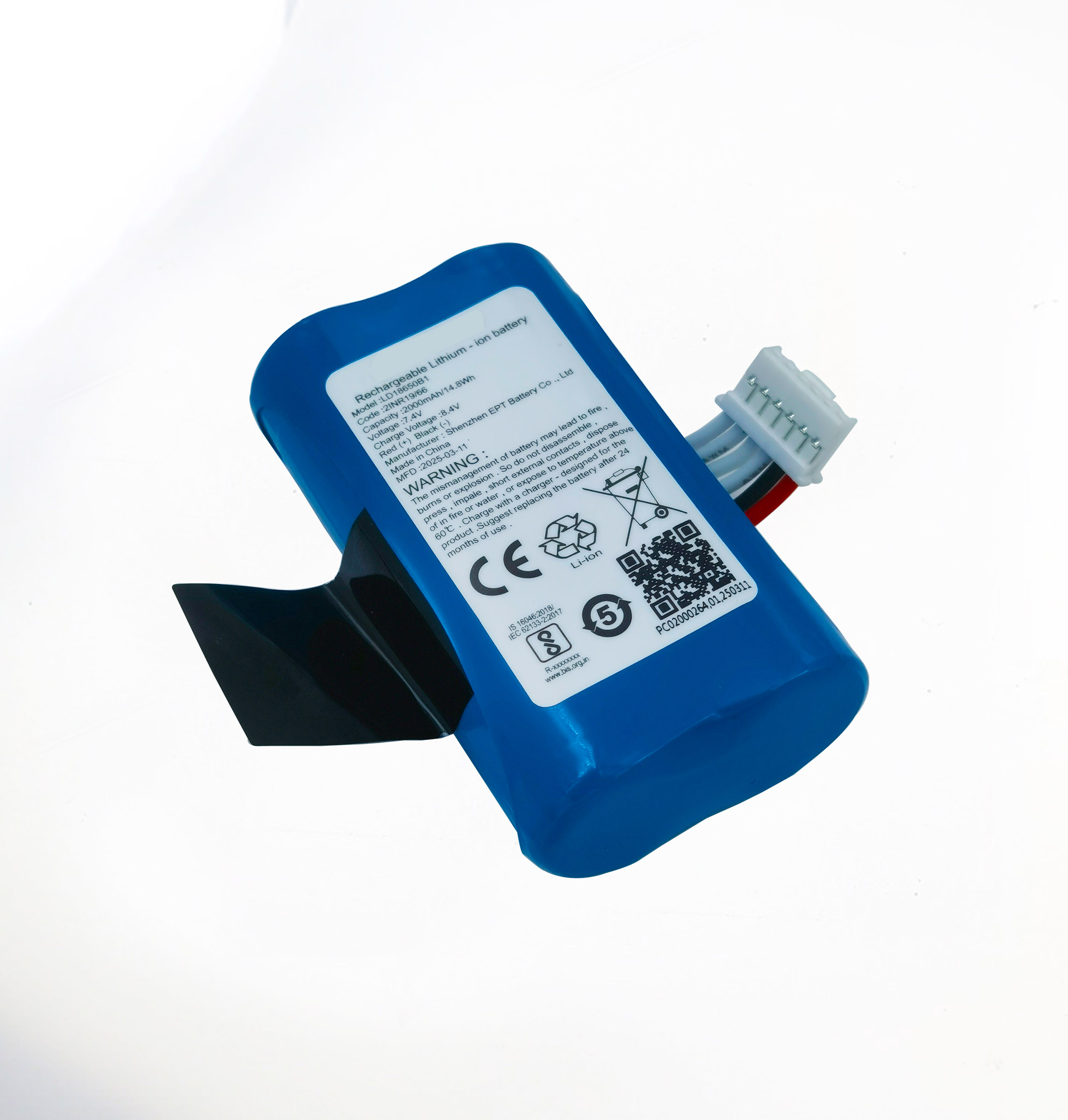 7.4V 18650 2000mAh POS機鋰電池帶CE認(rèn)證 7.4V 18650 2000mAh POS機鋰電池帶CE認(rèn)證